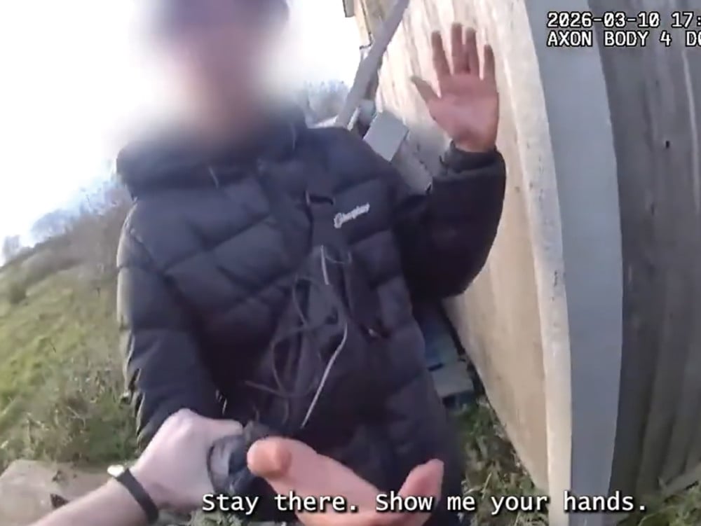 Three Teenagers Arrested After Police Helicopter Tracks Stolen Motorbike to Essex Field