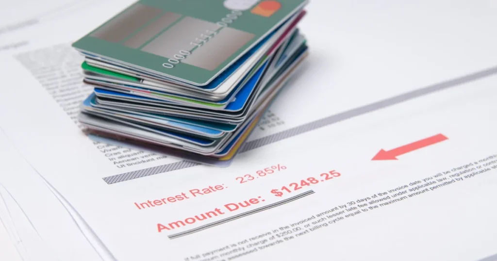 What occurs after you lose three bank card funds?