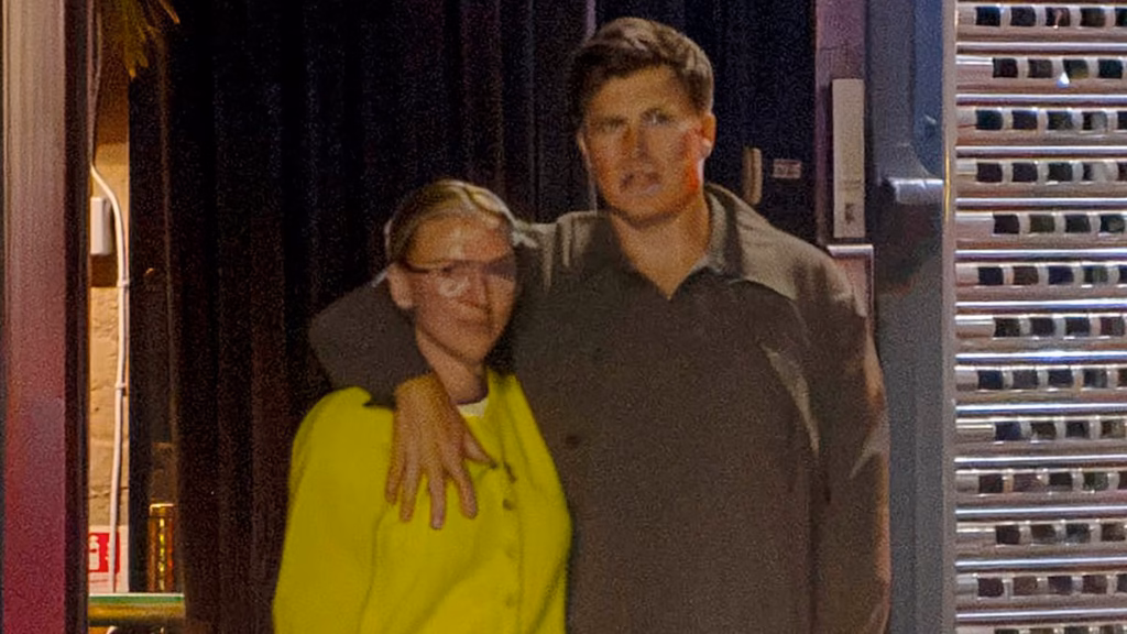 Colin Jost collects handsy with spouse Scarlett Johansson throughout London date evening