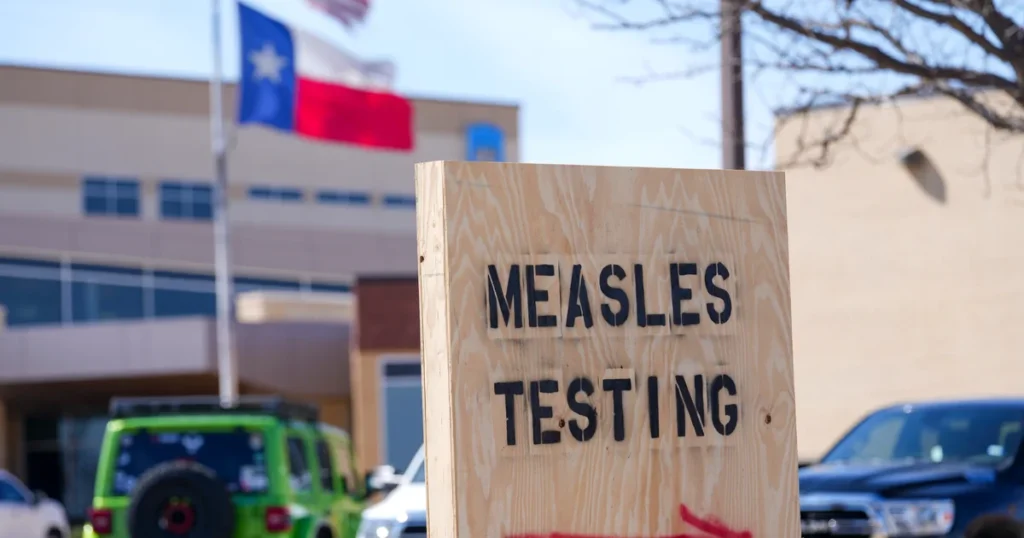 Maps and charts demonstrate document variety of measles circumstances in U.S. this yr