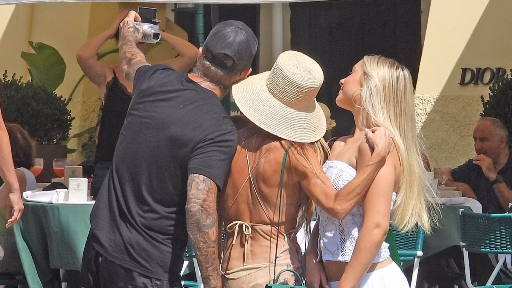 David and Victoria Beckham demonstrate near bond with daughter Harper as they snap selfies collectively and seize ice cream in Portofino on household vacation