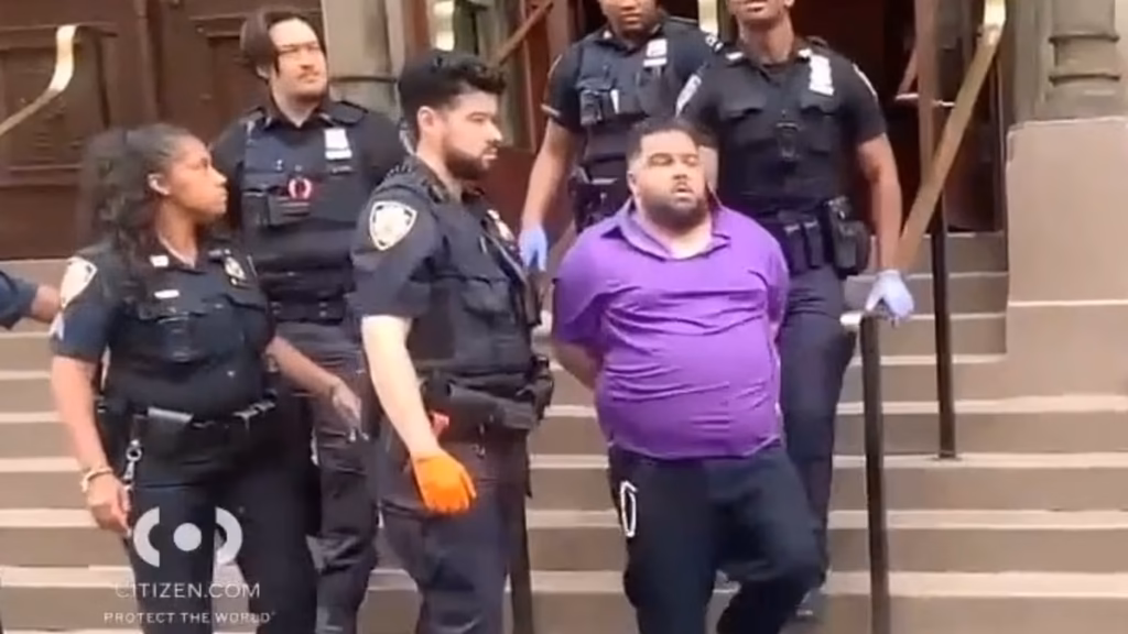 Terrifying second anti-Semite madman attacked NYC synagogue throughout Friday prayers earlier than busting lip of lady, 63, and headbutting safeguarding protect, 65