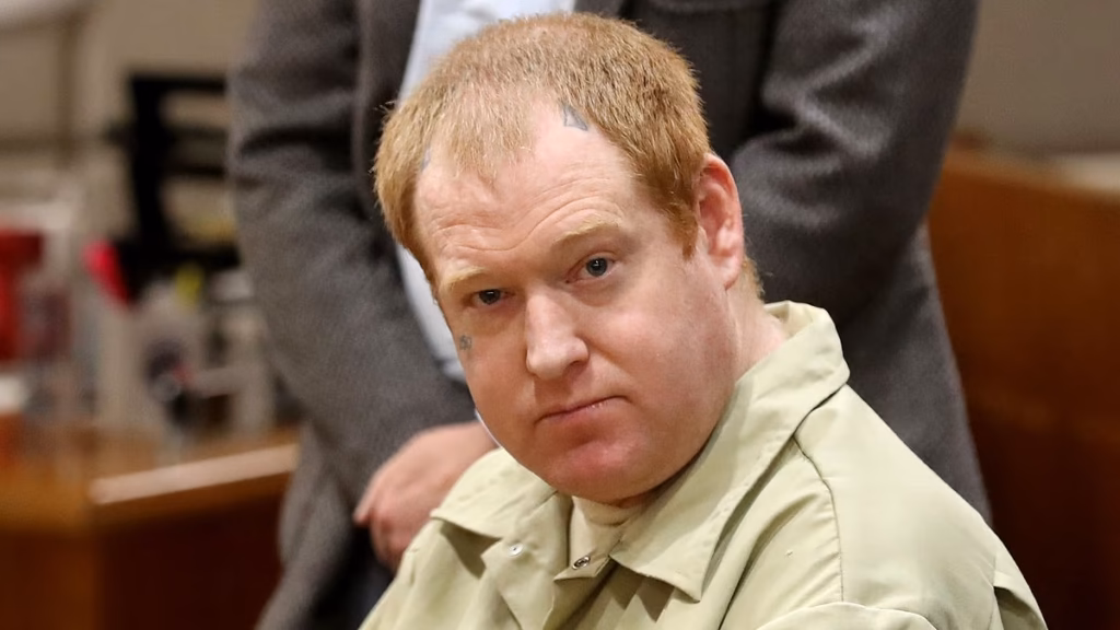 Farrah Fawcett's nepo son materializes to introduce innovative NAZI tattoo in judiciary after horrifically graphic alleged knife and glass assault
