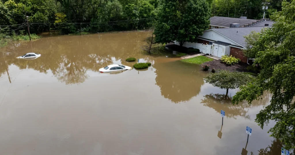 Indiana floods quick evacuations and water saves