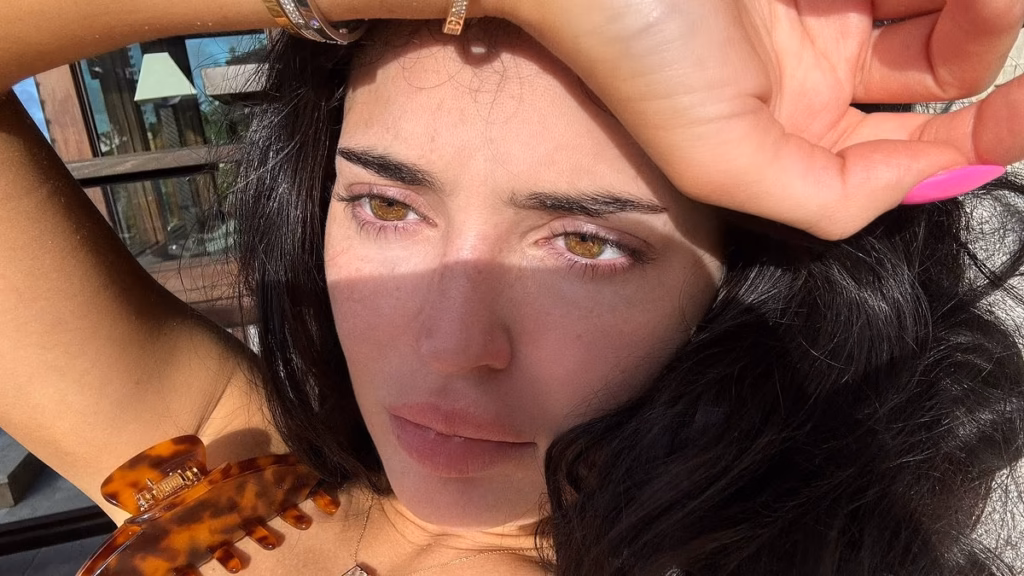 Kylie Jenner strips right down to skimpy sports activities bra with sister Kim Kardashian throughout action-packed birthday getaway