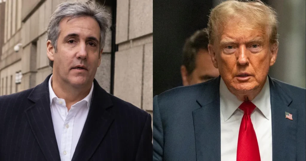 Trump materializes on radio demonstrate of Michael Cohen, fixer-turned-foe, after detente