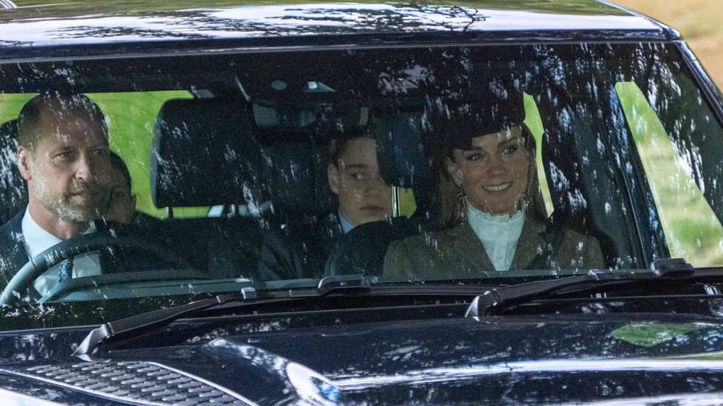A royal demonstrate of unity: Smiling Kate visits church assistance with William, kids and remainder of household at Balmoral forward of Harry and Meghan's shock recover to Britain