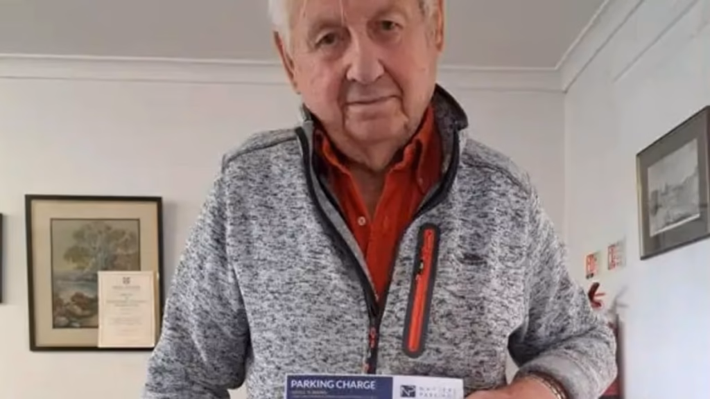 Pensioner, 89, hit with positive after leaving automobile park as a result of he couldn't collect parking app on his 20-year-old Nokia