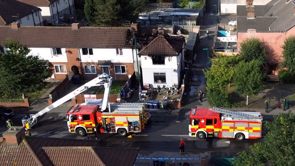 Two individuals killed and homicide probe introduced after large home fireplace feared to be 'gangland revenge assault' connected to youths killed in A66 crash