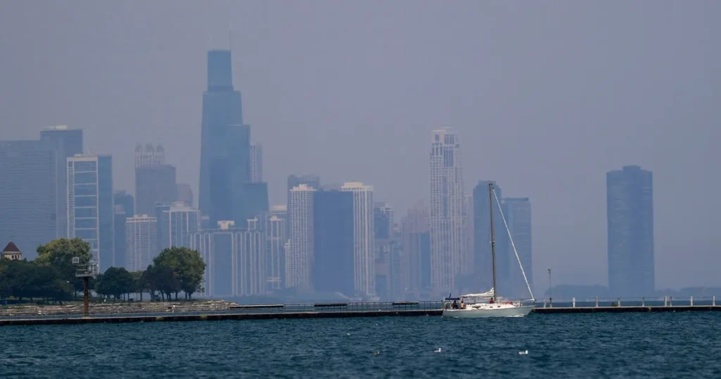 Chicago heat index forecast to approach 100F this week