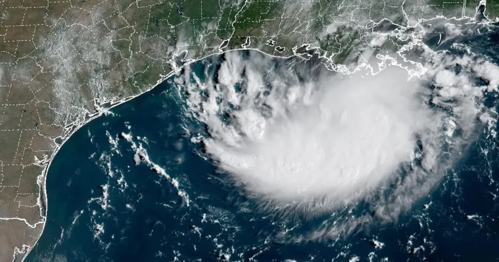 Texas coast under tropical storm alert as Gulf depression nears