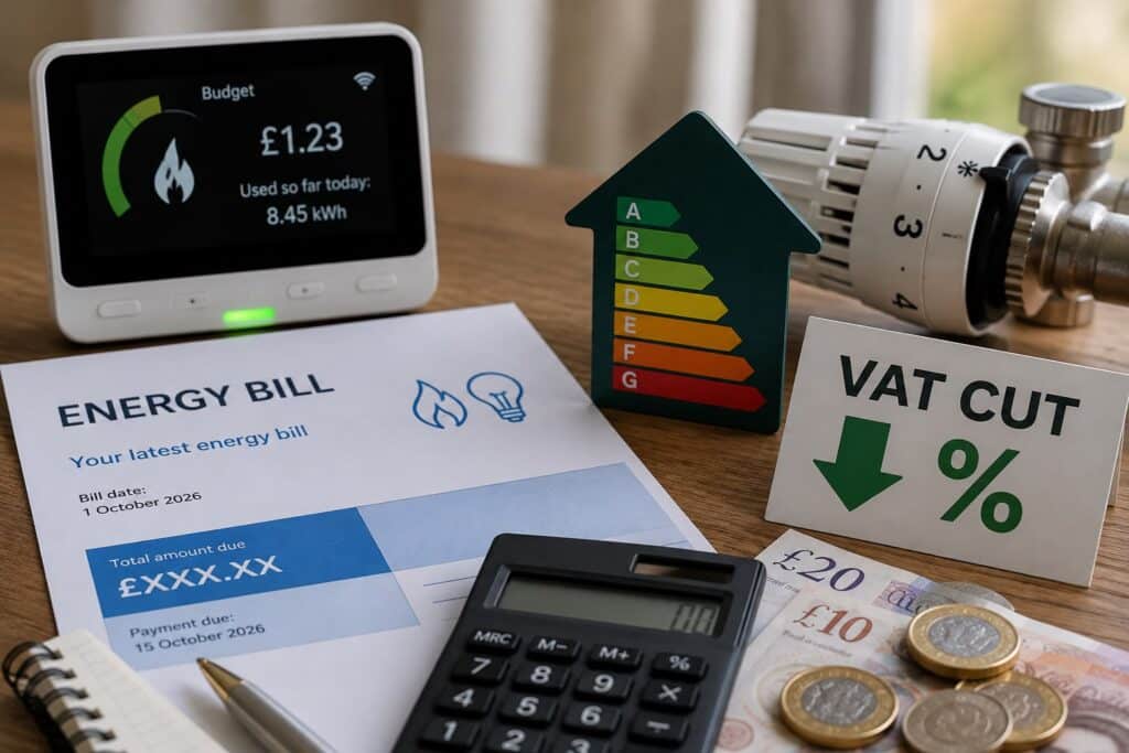 Energy price cap October 2026: what the VAT cut is actually worth Energy price cap October 2026: what the VAT cut is actually worth