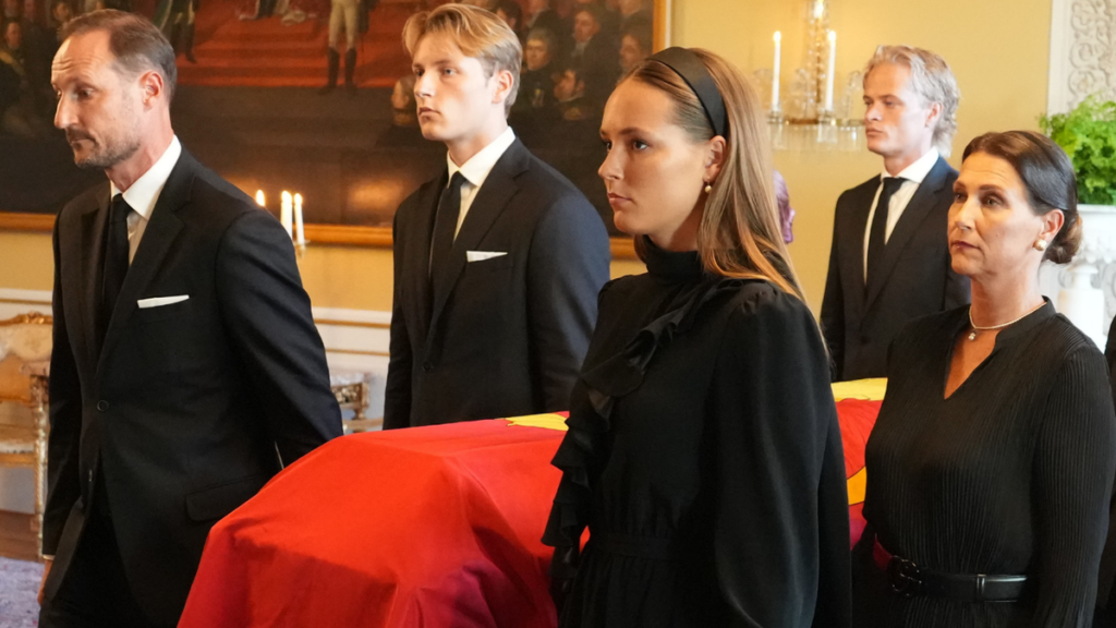 Marius Borg Hoiby leaves house arrest for King Harald’s funeral