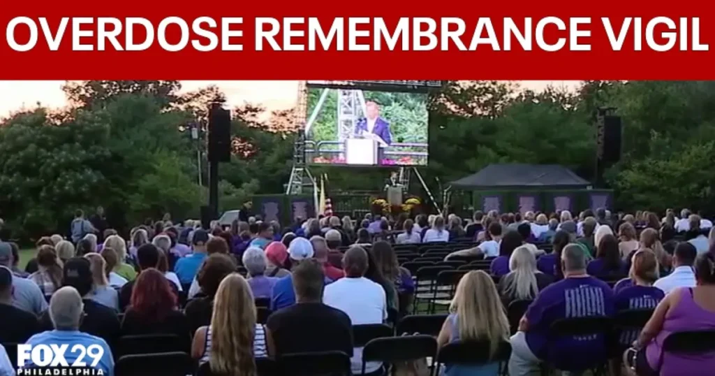 Camden County families remember overdose victims at 11th vigil