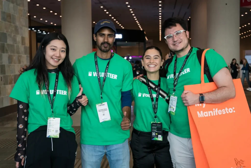 Join the volunteer team at TechCrunch Disrupt 2026