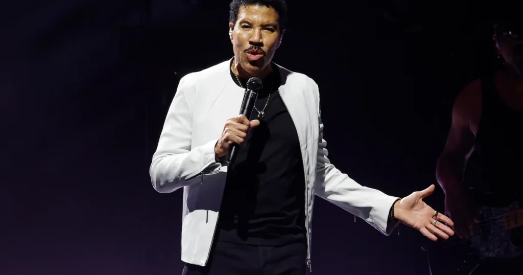 Lionel Richie taken to hospital after weekend performance