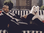 Travis Kelce debuts dog shared with Taylor Swift