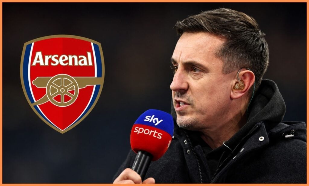 Neville urges Arteta to leave Arsenal player out against Chelsea