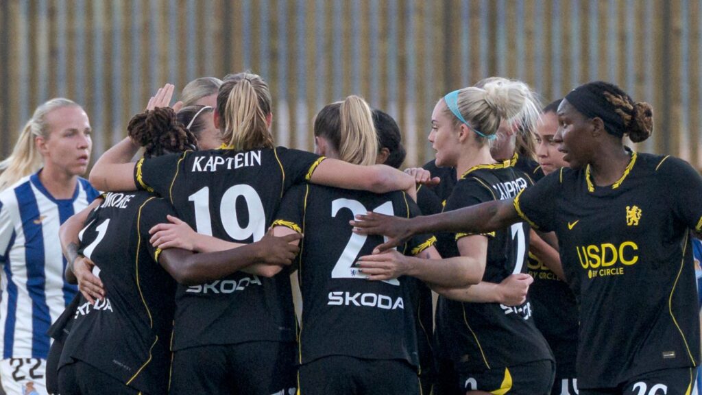 Walsh goal books Chelsea’s place in Women’s Champions League