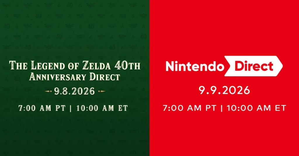 Nintendo to hold two Direct presentations next week