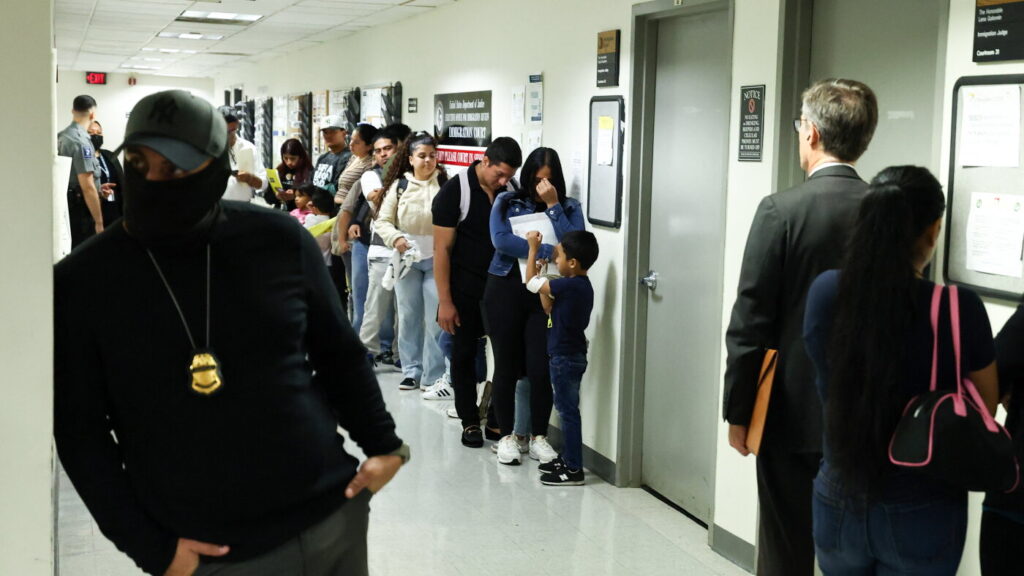 Immigration due process strained by new court locations