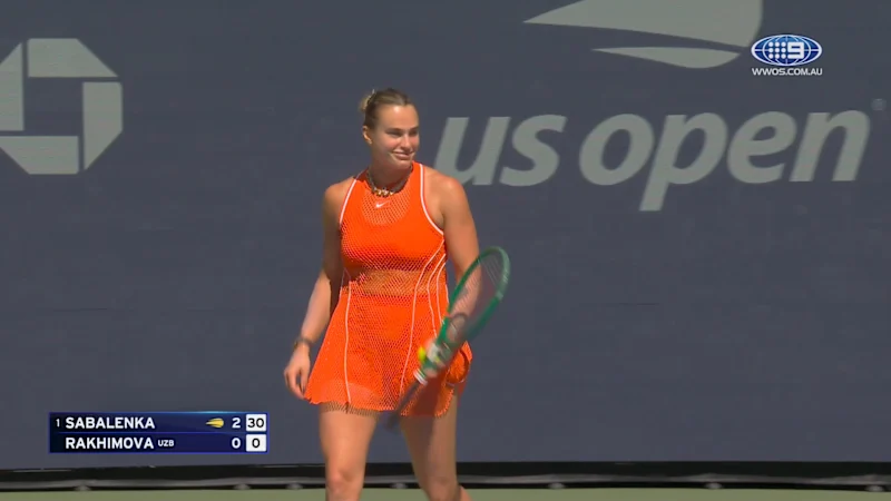 Sabalenka notices cannabis smell during match