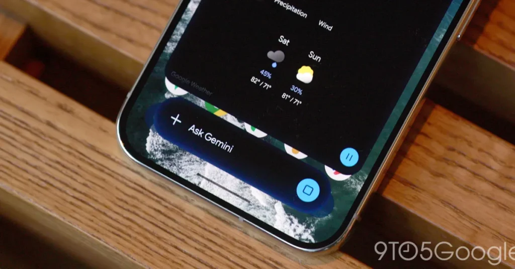Gemini on Android adds minimised bubbles and multitasking