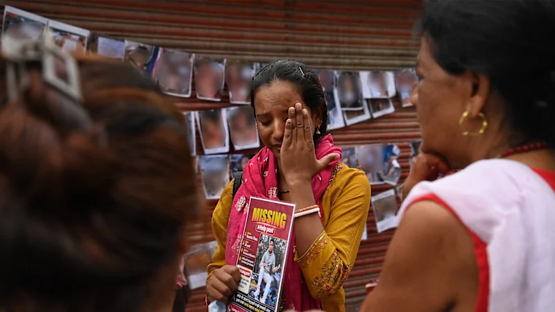 Nepal families search for missing relatives amid growing fears