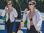 Hailey Bieber downcast in LA after heated exchange with Justin