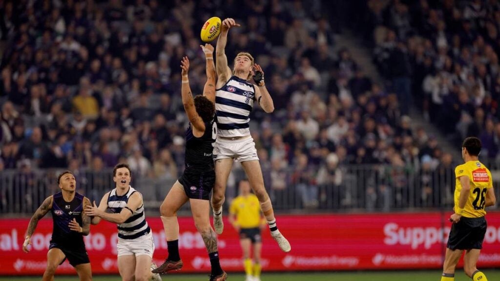 Geelong ruckman relishes first AFL finals appearance