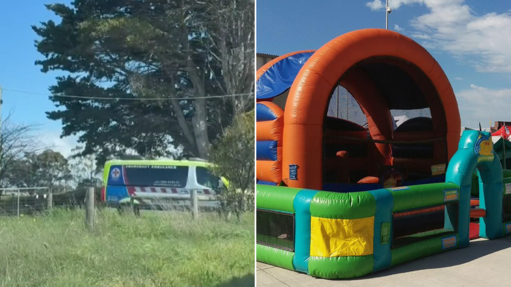 Five children hurt in jumping castle accidents in two states