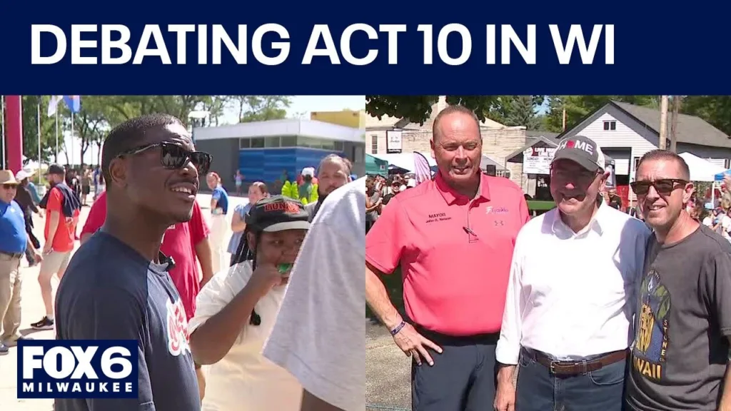 Wisconsin governor race centres on Act 10 dispute