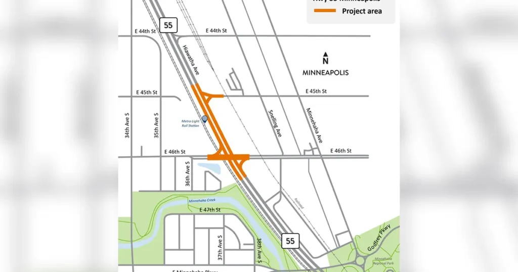 Hiawatha Avenue to close from 8 September for safety works