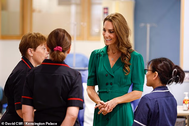 Kate makes surprise visit to Royal Marsden after Three Peaks