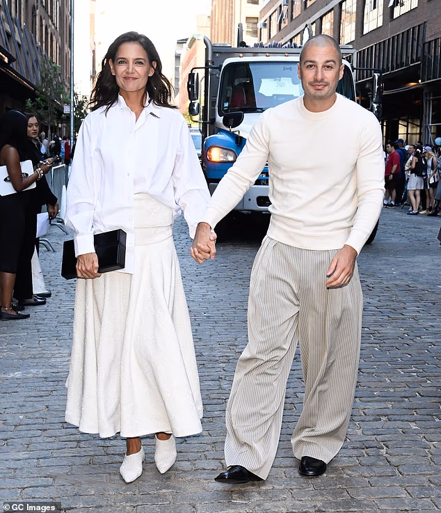 Katie Holmes, 47, smitten as she holds hands with Jason Yarmosky