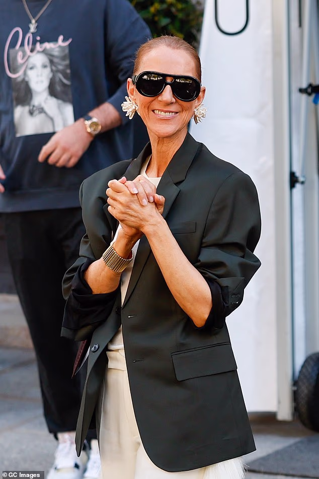Celine Dion leaves Paris hotel for comeback gig as fans pay tribute
