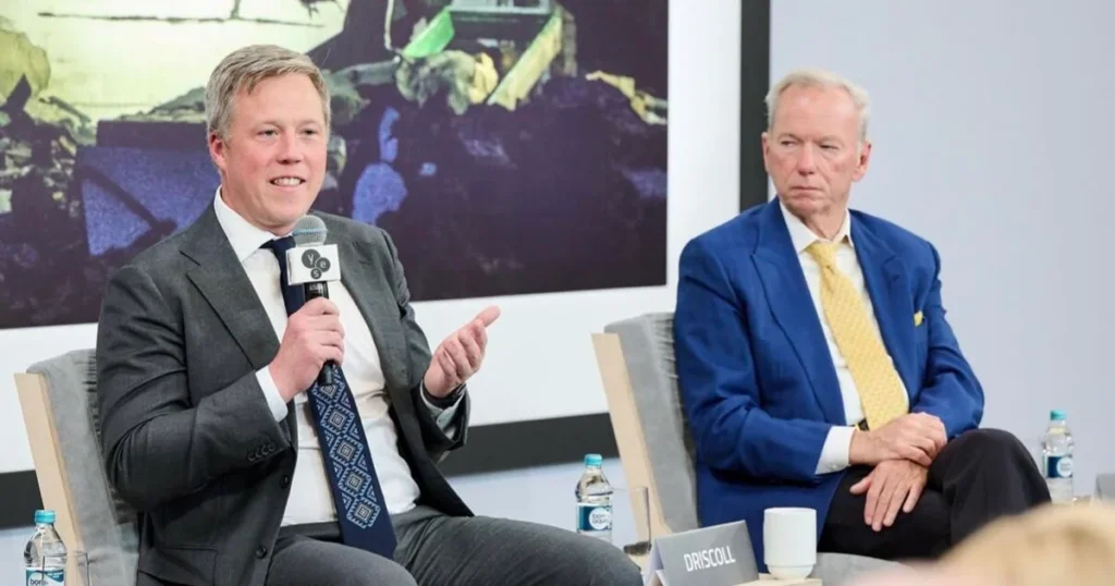 Driscoll praises Ukraine innovation in Kyiv in first appearance since resigning