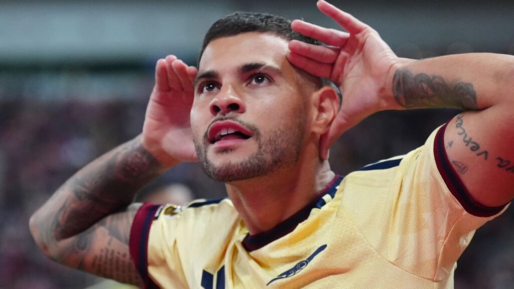 Guimaraes strikes again as Arsenal maintain perfect Premier League start