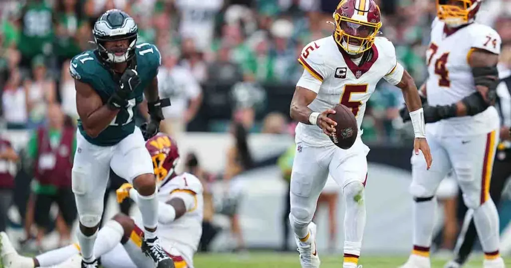 Eagles edge past Commanders 24–22 in season opener