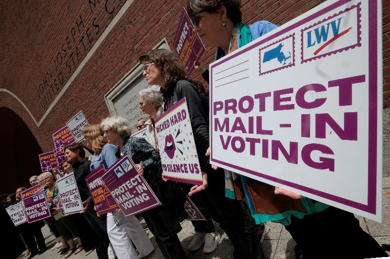 Second US judge halts Trump’s curbs on postal voting