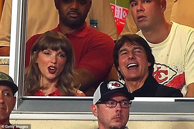 Swift, Cruise back Kelce at Chiefs opener; surprise Emmys cameo