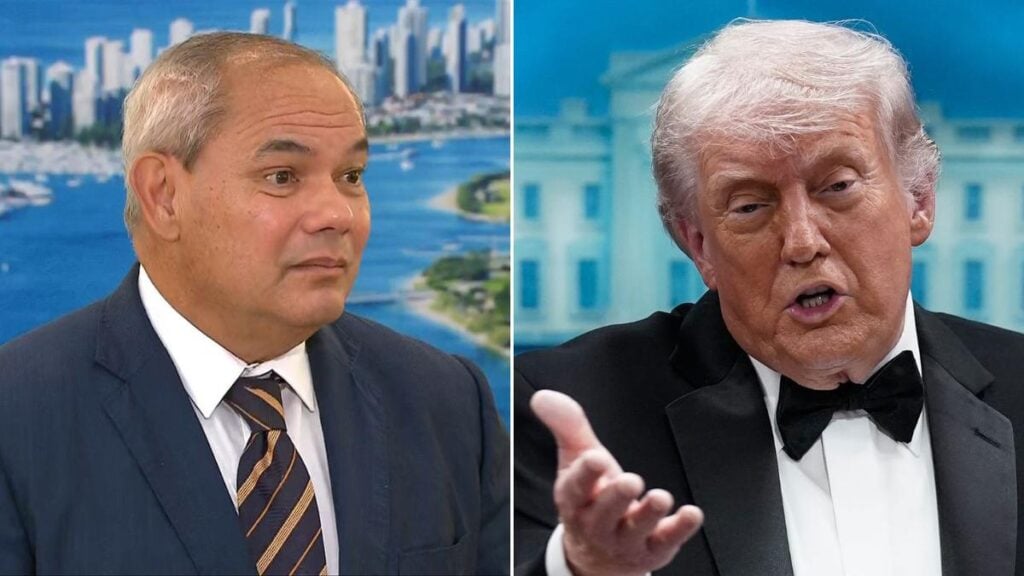 Gold Coast mayor lashes out at journalist as Trump denies dinner claim