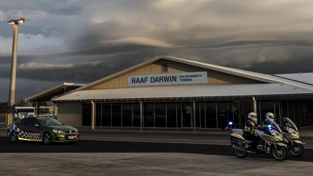 Car thief sought after break-in and assault at RAAF base