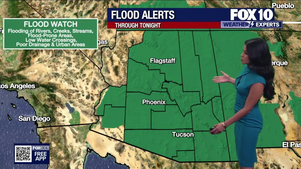 Phoenix soaked as monsoon storms bring heavy rain