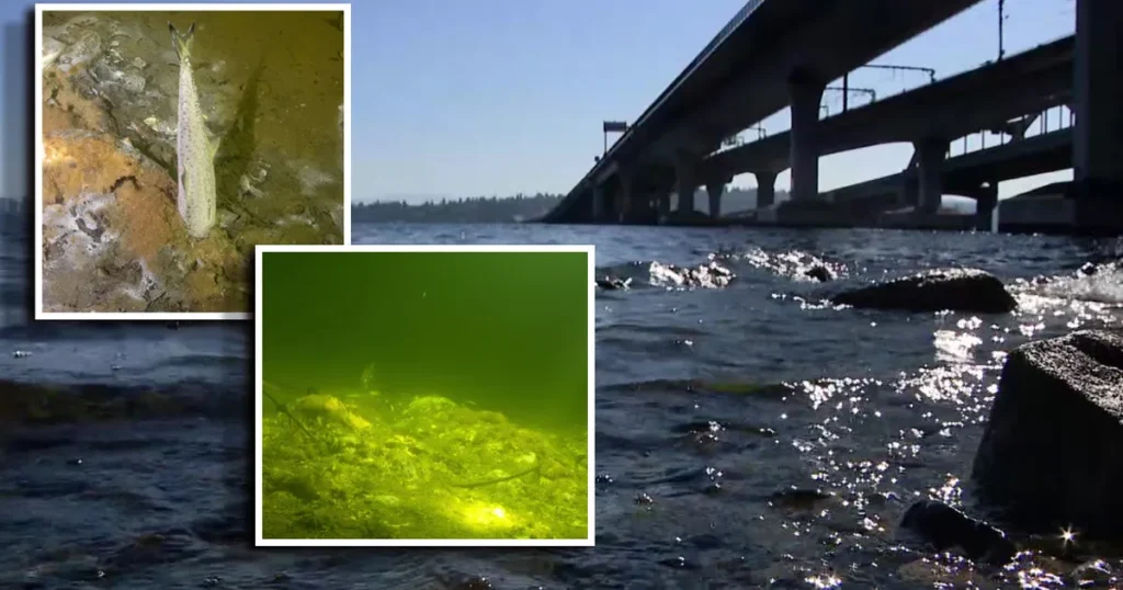 Cause of fish deaths beneath I-90 floating bridge remains unclear