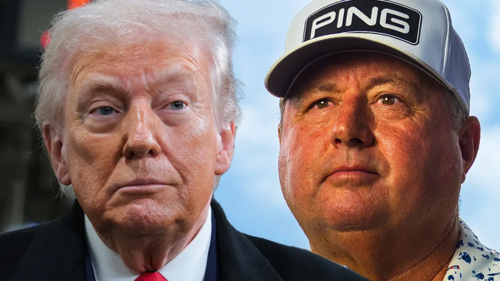 Trump pardon clears PGA caddie to play in British Open
