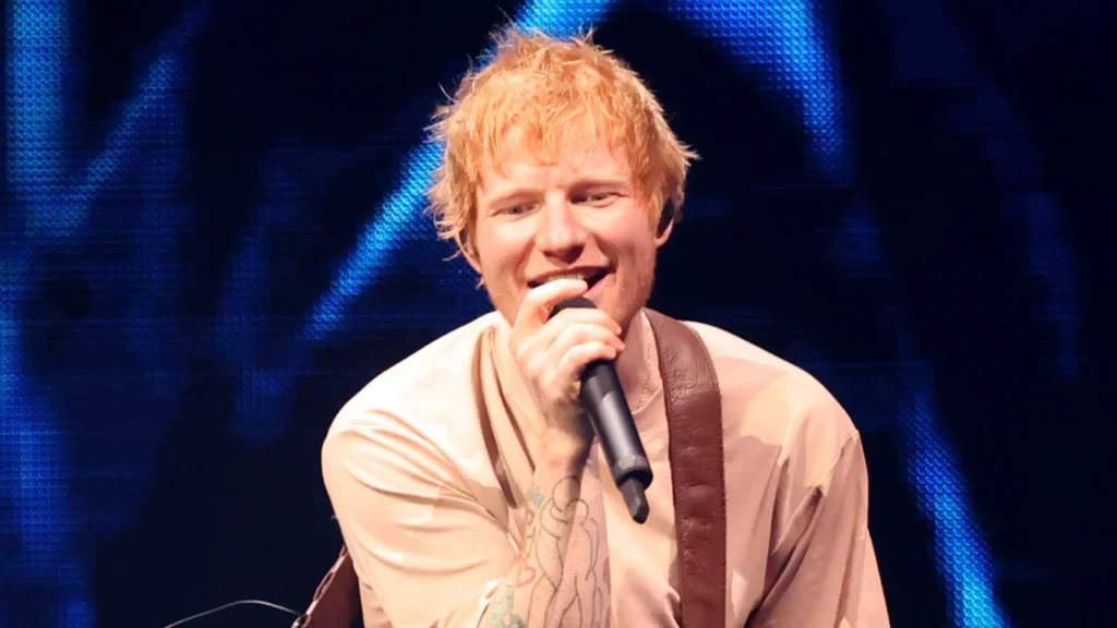Sheeran addresses row at first show since dropping Macklemore