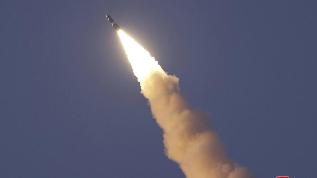 North Korea launches ballistic missile into eastern waters