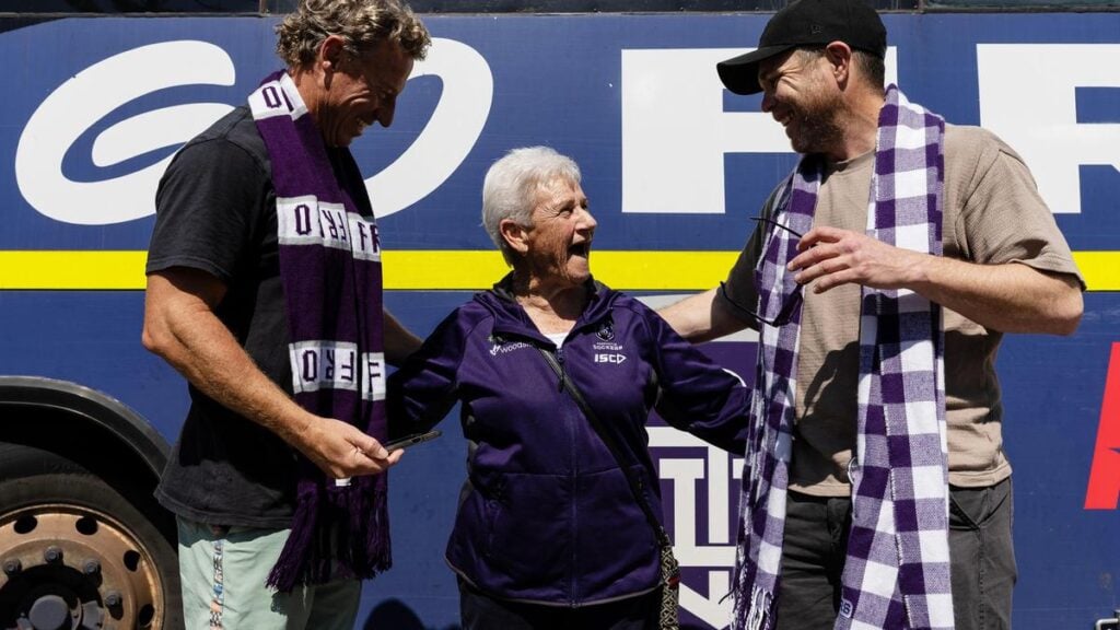 Fremantle stars spotted as Moose car brings purple to Port City