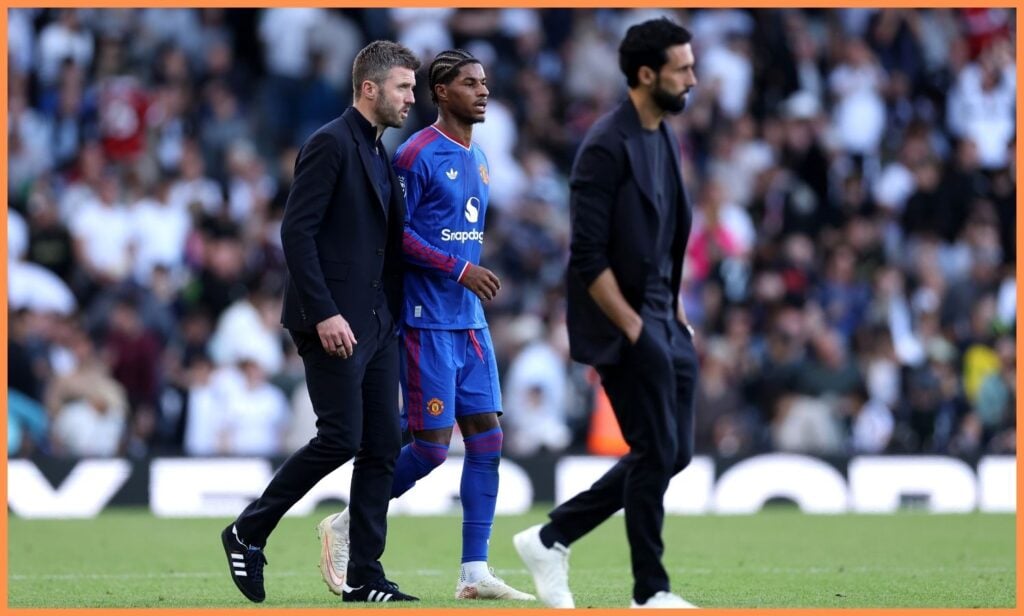 Carrick gives Rashford injury latest after United’s Fulham setback